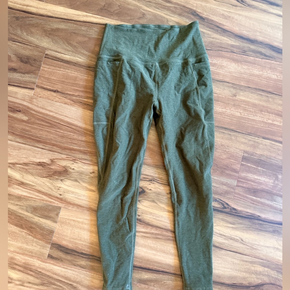 BEYOND YOGA Spacedye Out of Pocket High Waisted Midi Leggings Revolve Size M